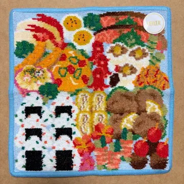 [ C ] 와쿠와쿠 벤토 라브라리 바이 페이 리 손수건