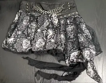 펑크 스타일 스커트 24시간 이내 발송!