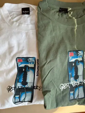 Suchmos 티셔츠 2장 XL get buck noise