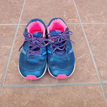 미즈노 네이비 핑크 러닝화