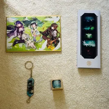 판타지 캐릭터 아크릴 키링 세트