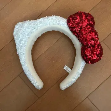 헬로키티 스팽글 머리띠 usj