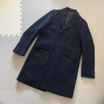 KNOTT 네이비 체스터 코트 L