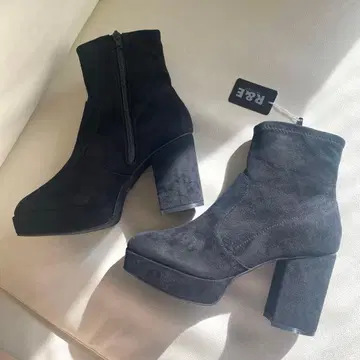 [ 택 포함 미사용 새상품 ] R&E 숏부츠