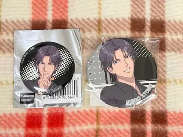 신 테니스의 왕자님 이세탄 콜라보 캔 거울 캔뱃지 세트 아토베 케이고