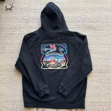 챌린저 후드티 블랙 L 사이즈 레어