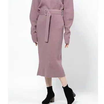 미라 오웬 니트 원피스 상하의 세트