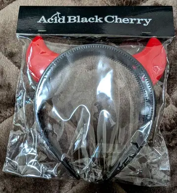 Acid Black Cherry Halloweenparty 머리띠
