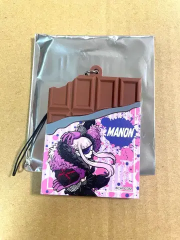 스트리트 파이터 6 초코형 러버 스트랩 마농