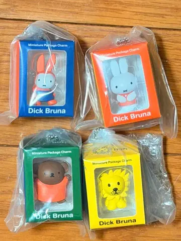 miffy 미니어처 패키지 참 전 4종 컴플리트 세트