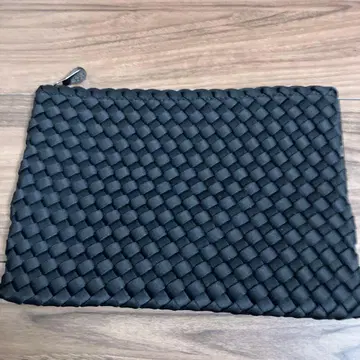 블랙 뜨개질 파우치 나게티 NAGHETY