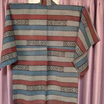 순수 실크 오시마 명주풍 홑옷