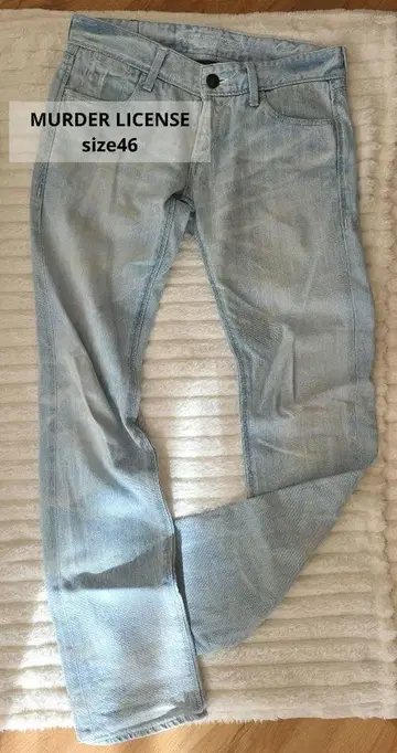 [최저가 즉시 발송] MURDER LICENSE 스키니 데님 46 남성용