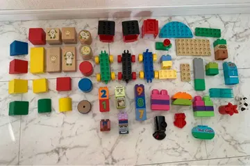 레고 듀플로 & 나무 단계 쌓기 블록 멍멍 묶음 판매