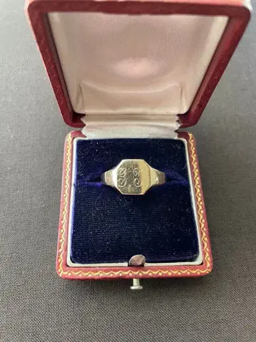 빈티지 시그넷 반지 9금 9k