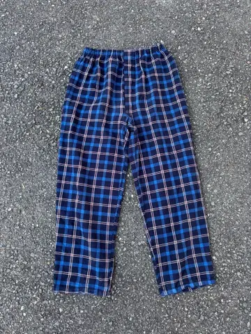 90s 체크 팬츠 파자마 팬츠 와이드 cityboy 구제 의류 y2k