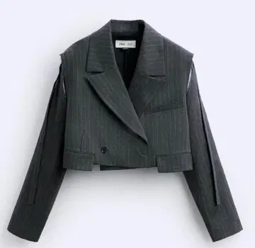 [ ZARA x MAISON SPECIAL ] 스트라이프 테일러드 자켓