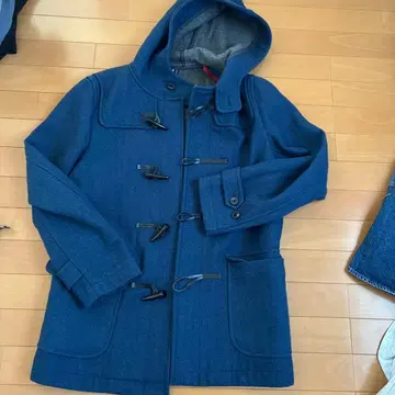 블루 스탠다드 네이비 더플 코트