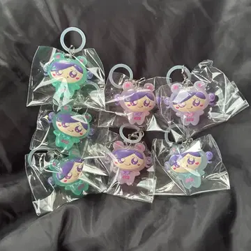 가챠가챠 시나곰 메지루시 참 키링 시나코