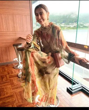 UND WILLOW PAINT DRESS 아메리빈티지