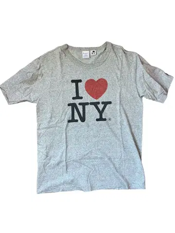 I NY T셔츠 Champion 그레이