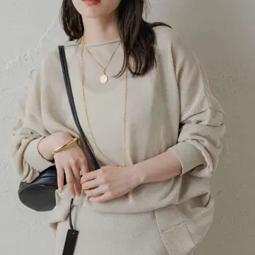 Loungedress 라운지 드레스 와시 천축 니트