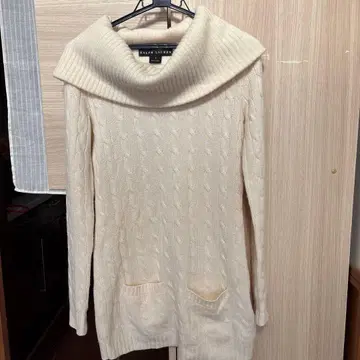 [ 새상품급 ] 랄프 로렌 화이트 스웨터