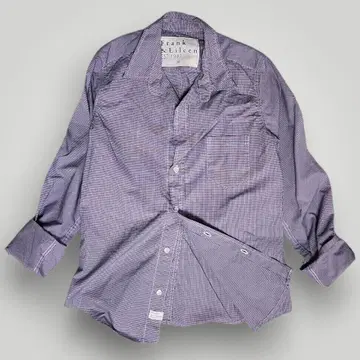 프랭크 & 아이린 발리 M 네이비 깅엄 체크