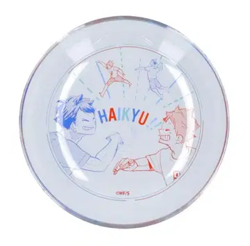 하이큐 유리 미니 플레이트 히나타 쇼요 오이카와 토오루 굿즈