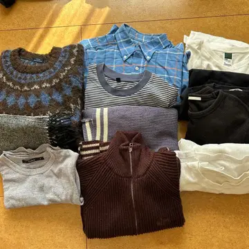 남성용 상의 세트 (다양한 색상)