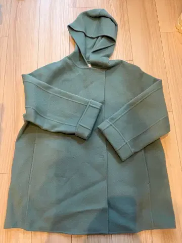 [컨디션 최상] Ballsey 후드 부착 울 코트