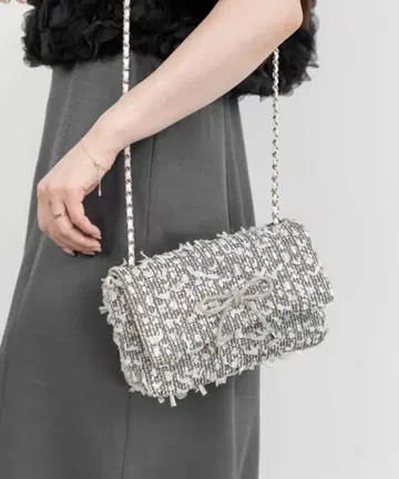 란다 비쥬 리본 숄더백