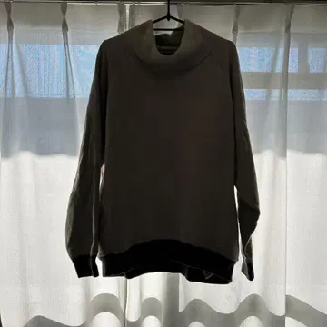 Graphpaper 그레이 하이넥 맨투맨 사이즈 1