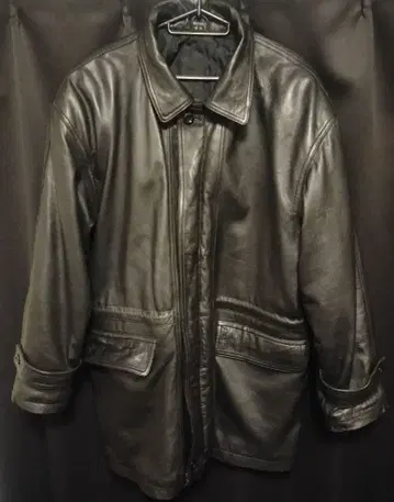 블랙 가죽 자켓