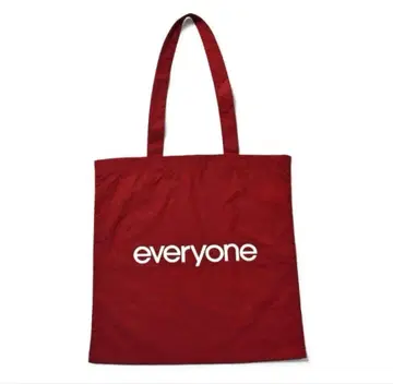 everyone nylon logo tote bag