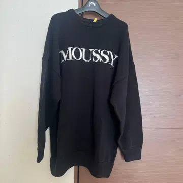 MOUSSY 로고 니트