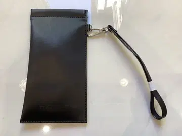 Nouer 블랙 안경 케이스 스트랩 포함