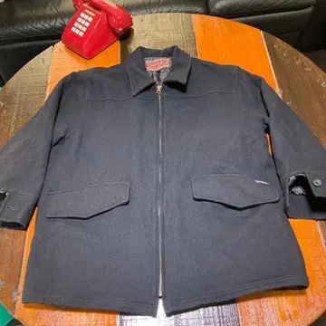 chevignon 울 계열 집업 자켓 M 블랙