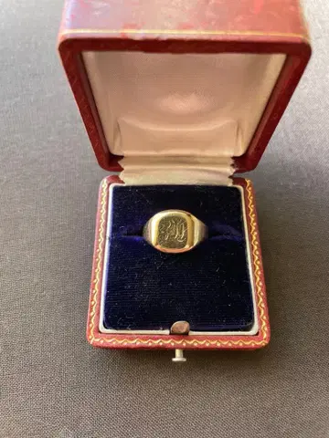 빈티지 시그넷 반지 9금 9k