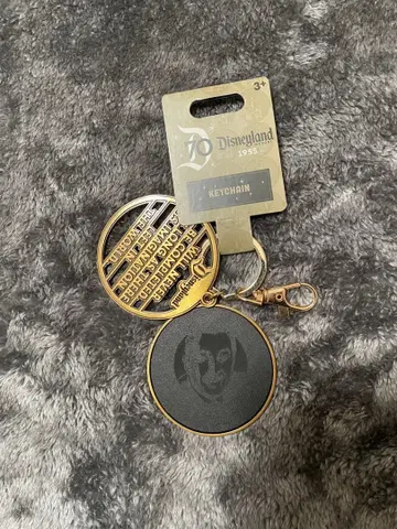 [현지 현물 구매] Disneyland 키링 70주년