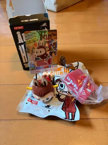 popmart labubu Almost Hidden 시크릿 라부부