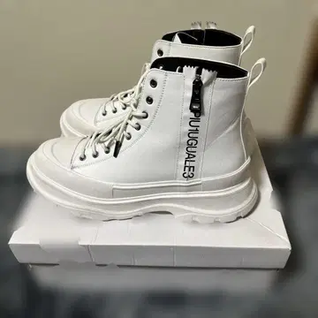 새상품급 1PIU1UGUALE3 남성용 하이컷 스니커즈 28.0cm