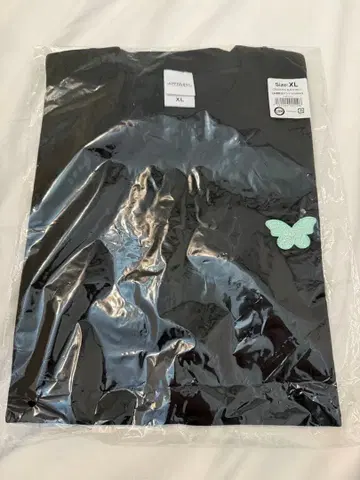 CRAWLING BUTTERFLY 회장 한정판 T셔츠 XL 사이즈