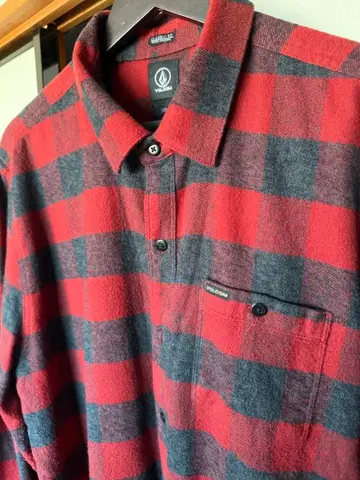 volcom 플란넬 셔츠