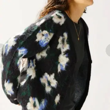 niko and - 니코앤드 모티브 모듬 자카드 가디건