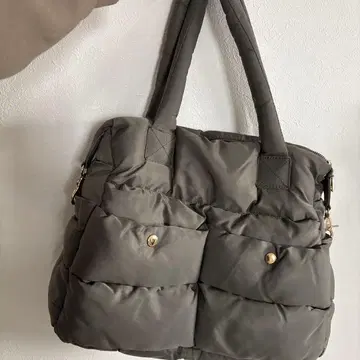 그레이 나일론 마더백