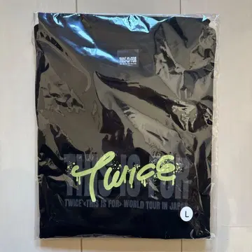 TWICE THIS IS FOR 셔츠 BLACK L 정연