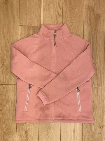 AIGLE 핑크 집업 플리스 자켓