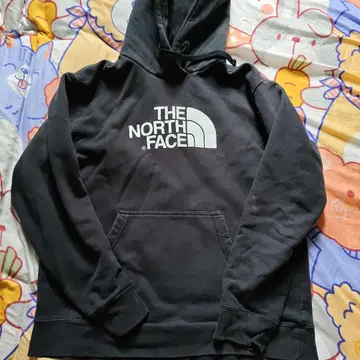 THE NORTH FACE Size L 블랙 후드 부착 후드티