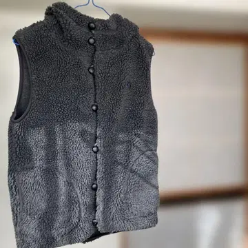 Gymphlex 짐플렉스 보아 베스트 싸개 버튼 후드 베스트